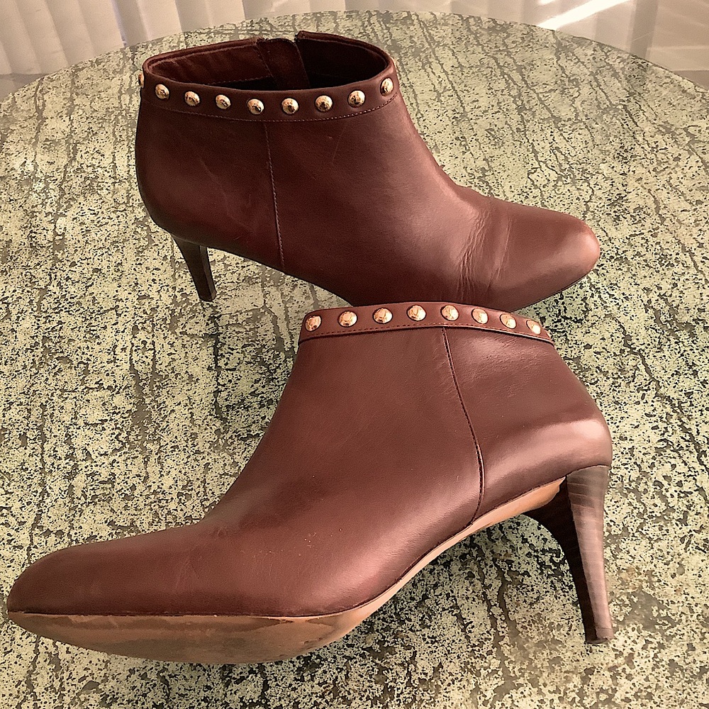 Coach leather bootie size 8.5 - Picture 6 of 9